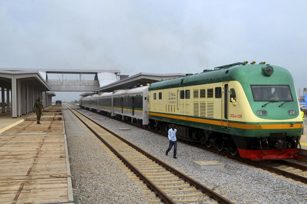 Unveiled in July 2016, a new line in Nigeria connects federal capital city Abuja to the city of Kaduna further north. 