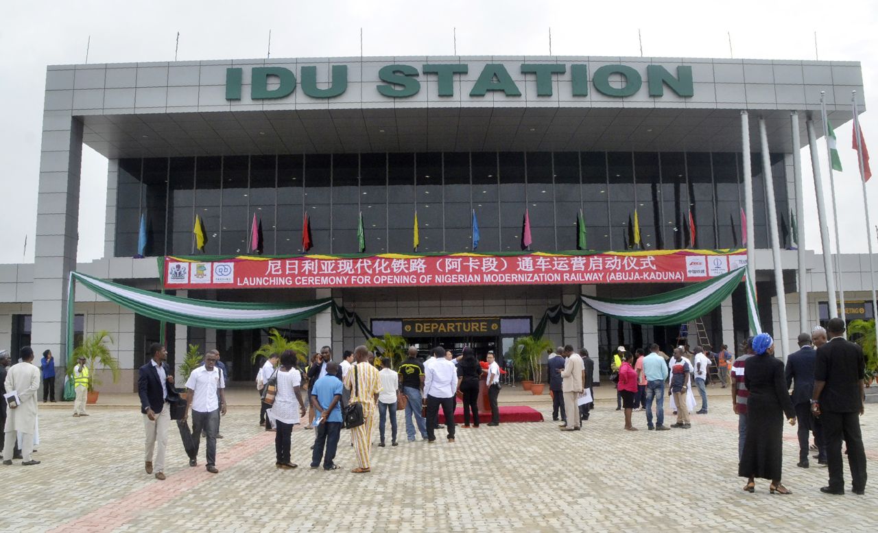 The 187-kilometer standard gauge track has nine stations. The Chinese have also partly funded rehabilitation of existing railways in Angola, such as the old colonial railway Benguela, as well as two urban light railways in Abuja, Nigeria and Addis Ababa, Ethiopia according to SAIS.