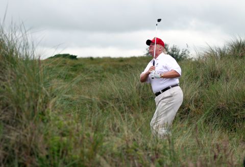 He claims to have a handicap of 2.8, and Donald Trump isn't the first US President to have enjoyed time on the golf course. 