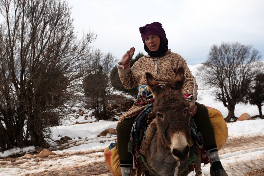 If you're skiing in Morocco, expect to see donkeys and mules. They'll be loaded with supplies for treks, and if you're skiing in Oukaimeden you can catch a ride on one to the lifts.