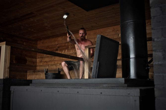 Men, women, children and even babies go to the sauna -- although those with serious health conditions should seek medical advice beforehand.