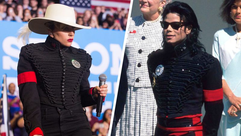 Lady Gaga Wears Michael Jackson's Jacket
