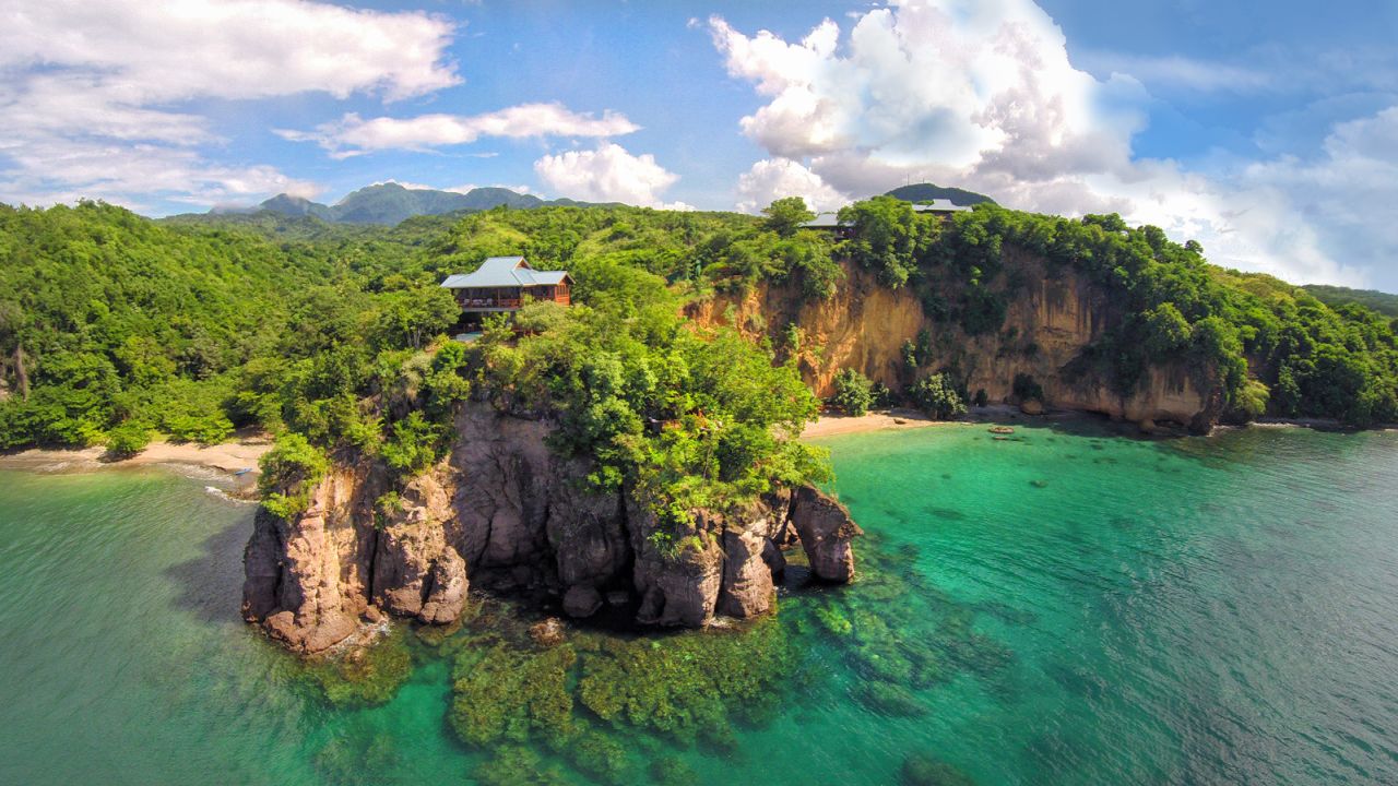 Secret Bay: Dominica is known as the "nature island" of the Caribbean.