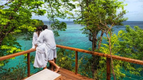 Secret Bay, luxury eco-resort, Dominica, West Indies 