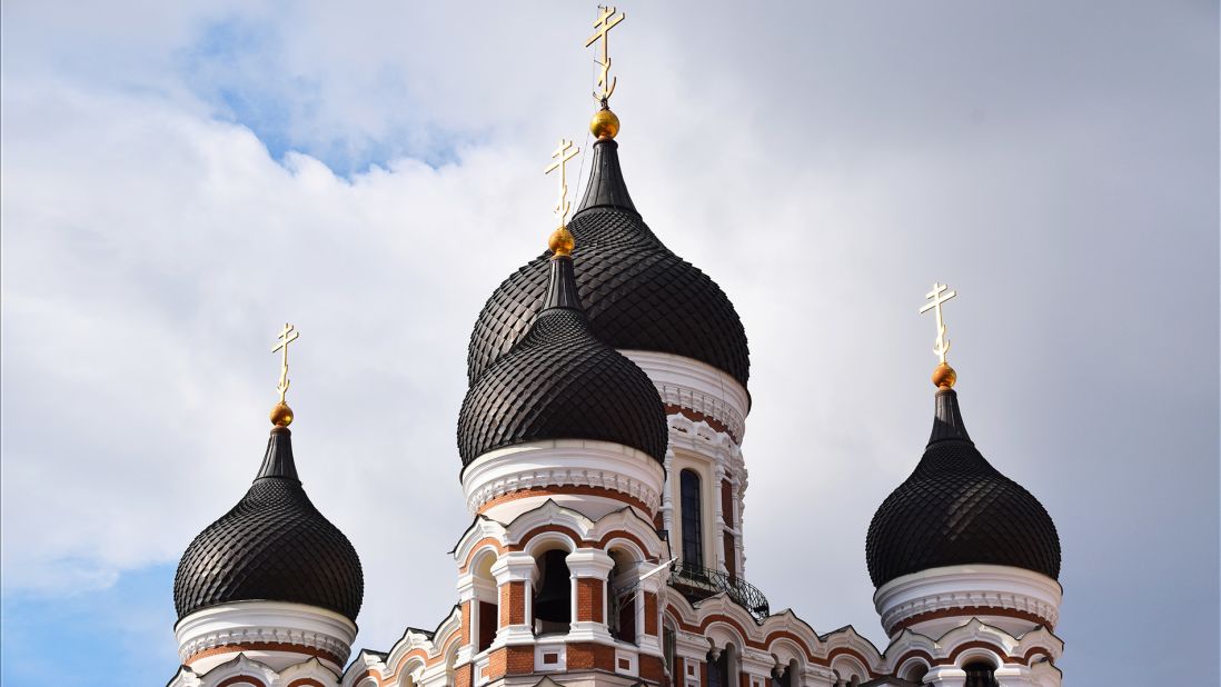 Built in the late 1800s, the Alexander Nevsky Cathedral -- with an interior furnished in copper, zinc, granite, mosaic, gilded iron crosses and stained glass -- remains one of the finest examples of architecture from the Russian Empire.
