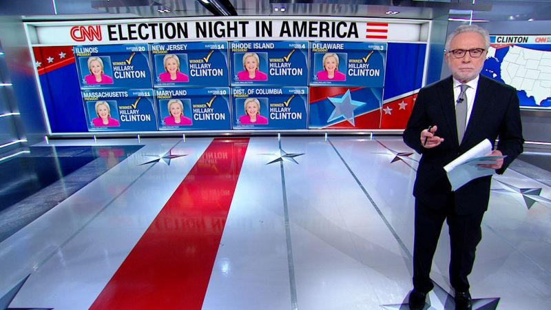 Cnn 8p Et Projection Clinton Wins 6 States Trump 3 Cnn Politics 6191