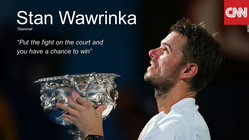 Facing world No.1s in major finals, Wawrinka has never lost -- beating Rafa Nadal in Melbourne (2014), Djokovic at Roland Garros (2015) and the Serb once again at this year's US Open. A man for the big occasion, Wawrinka holds a 100% record against Djokovic in grand slam deciders, but has never otherwise beaten him (0-19). With the US Open title to his name, Wawrinka became the oldest Grand Slam champion (31) since Andre Agassi at the 2003 Australian Open. A remarkable run of winning 11 straight finals only came to an end when he suffered a shock loss in St Petersburg to Alexander Zverev -- citing him as the <a href="index.php?page=&url=http%3A%2F%2Fedition.cnn.com%2F2016%2F09%2F25%2Ftennis%2Ftennis-wawrinka-zverev-wozniacki%2F">"future of tennis."</a> <br /><br />• Titles in 2016: <strong>4 -</strong> US Open, Geneva Open, Dubai Championships, Chennai Open <br />• Aces in 2016: <strong>436</strong><br />• Win percentage in 2016: <strong>74%</strong><br />