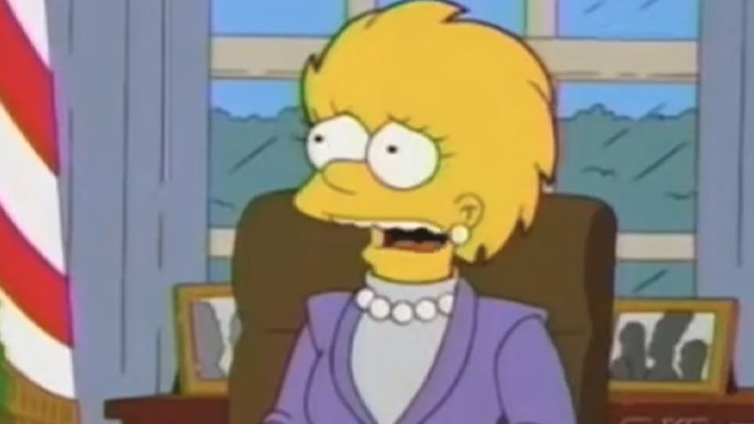 Lisa Simpson Bart to the Future Episode