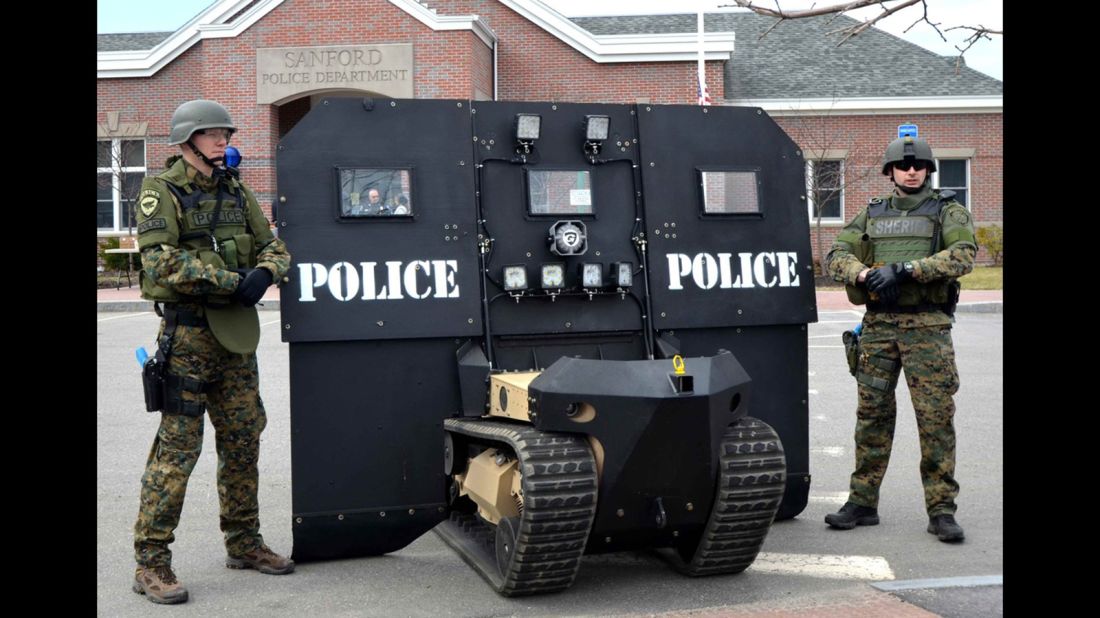 True to its name, this device was made to be a technological asset for SWAT teams. The SwatBot was developed by <a href="http://www.howeandhowe.com/rs1-rbs1-robotic-ballistic-shield.html" target="_blank" target="_blank">Howe and Howe Technologies</a> along with the Massachusetts State Police to serve as "a robotic ballistic shield, door breacher and vehicle/debris remover when the environment is deemed unsafe," Howe and Howe explains. 