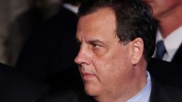 New Jersey Gov. Chris Christie says officials have closed down everything that isn't essential.