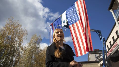 Mirjana is now principal of the school she attended with Melania.
