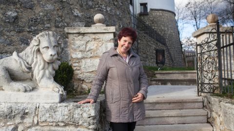 Renata hopes more tourists will now come to visit Sevnica.