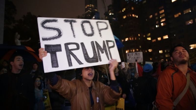 Protesters Target Trump Buildings In Street Rallies Across The US | CNN ...