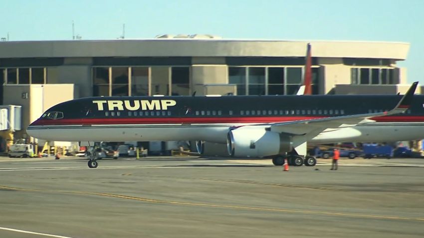 02 Trump DC airport touchdown