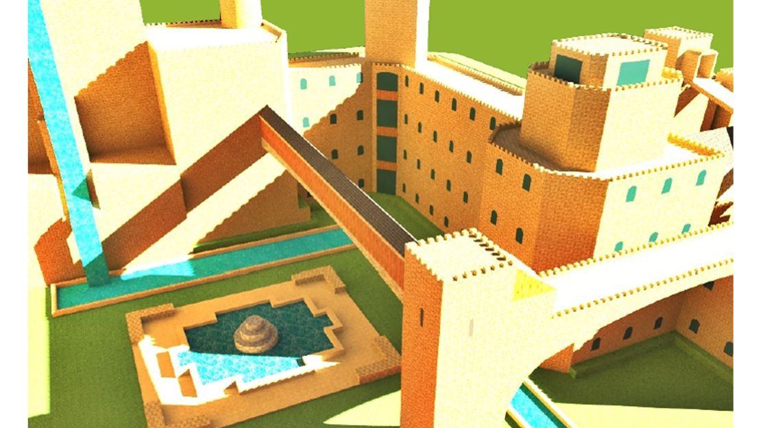 Menezes uses SketchUp software to re-create his daydreaming world.