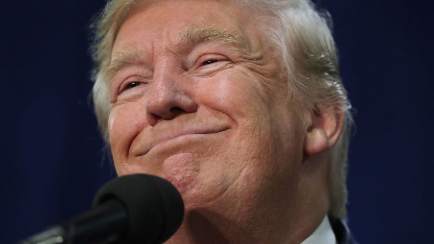 GREELEY, CO - OCTOBER 30: Republican presidential nominee Donald Trump holds a campaign rally at the Bank of Colorado Arena on the campus of University of Northern Colorado October 30, 2016 in Greeley, Colorado. With less than nine days until Americans go to the polls, Trump is campaigning in Nevada, New Mexico and Colorado. (Photo by Chip Somodevilla/Getty Images)