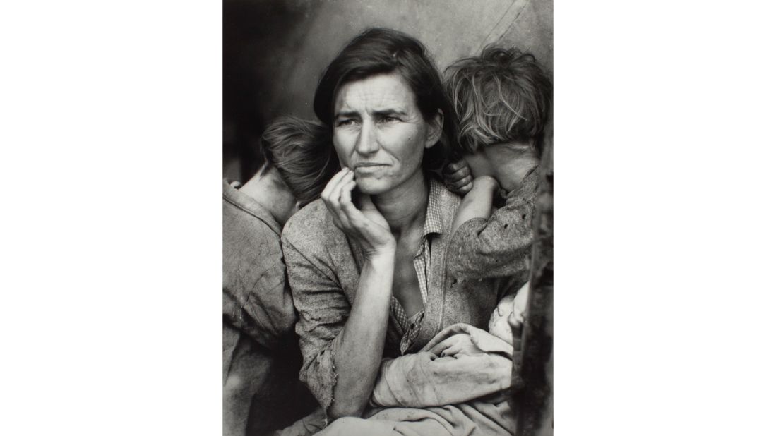"Migrant Mother" (1936) by Dorothea Lange
