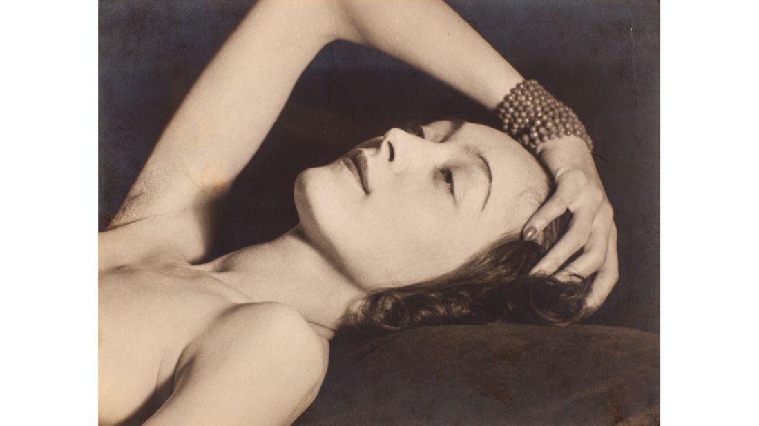 "Nusch Eluard" (1928) by Man Ray 