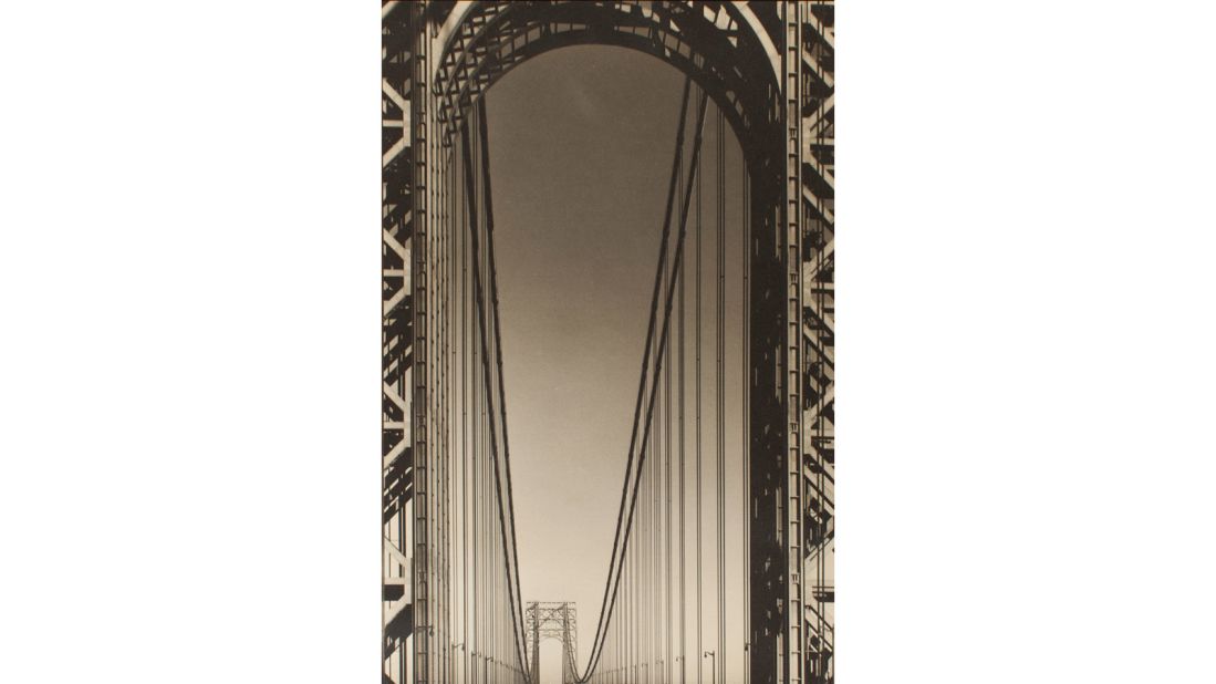 "George Washington Bridge" (1933) by Margaret Bourke-White