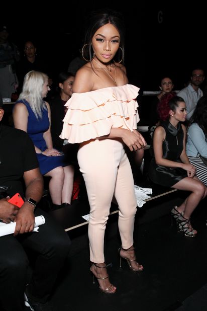 "This year has really positioned me as the Queen of Africa," Matheba tells CNN. <br />Pictured: Bonang Matheba at New York Fashion Week. Photo: Astrid Stawiarz/Getty Images for John Paul Ataker.