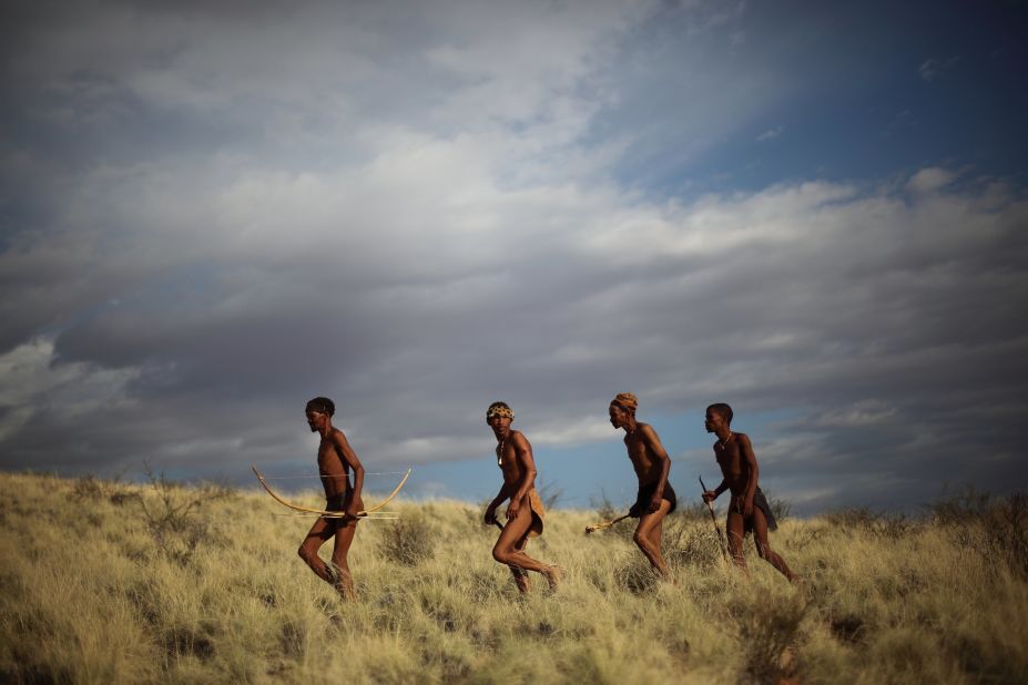 The San of South Africa, Botswana, Angola and Namibia are, according to some researchers, <a href="http://edition.cnn.com/2016/05/24/travel/basarwa-botswana-culture-crisis/">the world's oldest people</a>. Their hunter-gatherer culture stretches back tens of thousands of years, and integral to it is the trance dance, also known as the healing dance. Historically an all-night affair, the practice brings the whole community together, led by healers and elders dancing around a fire, chanting and breathing deeply until they induce a trance state. It offers the chance to commune with ancestral spirits of the departed and for healers, cure sickness within other dancers. <br /><br />Lewis says that this tradition is under threat: "In some places in southern Africa the San now perform their traditional culture exclusively for tourists, because they've been forced out of all their territories as hunter-gatherers by conservationist organizations. This means that by extension... these performances are not the original initiations but a facsimile of them."