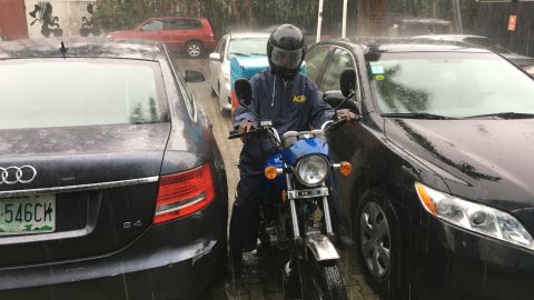 The delivery system is tailor-made for Africa and helps drivers navigate the notorious traffic in Lagos and Abuja to speed up deliveries, according to the company.