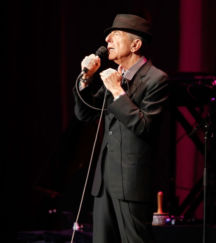 Canadian singer-songwriter<a href="http://www.cnn.com/2016/11/10/entertainment/leonard-cohen-singer-songwriter-dead/index.html" target="_blank"> Leonard Cohen</a> died at the age of 82, according to a post on his official Facebook page on November 10. A highly respected artist known for his poetic and lyrical music, Cohen wrote a number of popular songs, including the often-covered "Hallelujah."