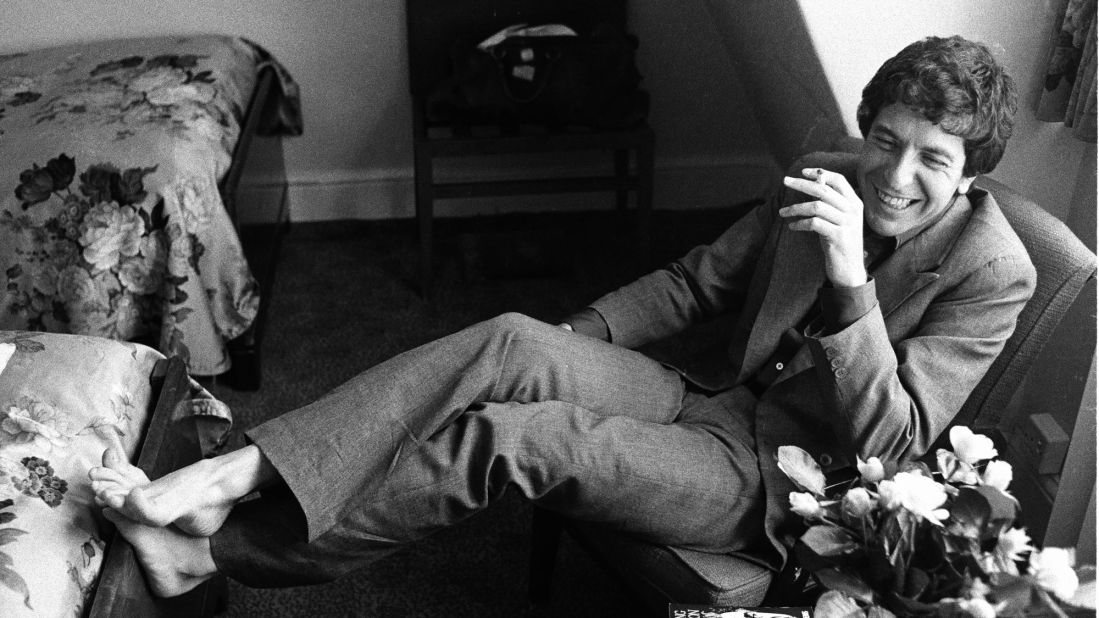Cohen gets casual in June 1974.