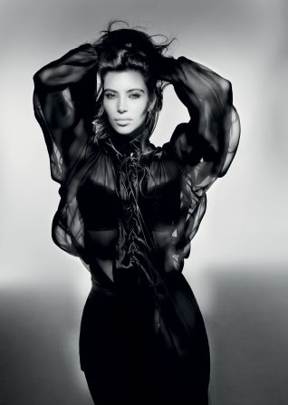 Kim Kardashian by Nick Knight for V Magazine, September 2012