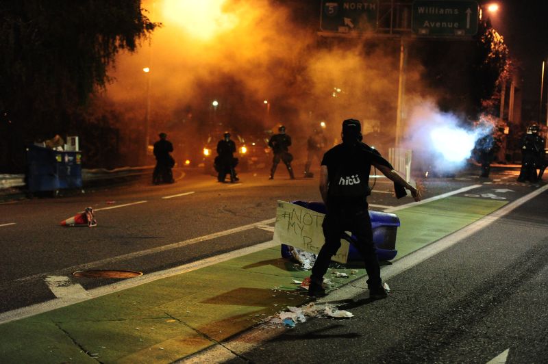 Anti-Trump Protests: Portland Police Call It 'riot' | CNN