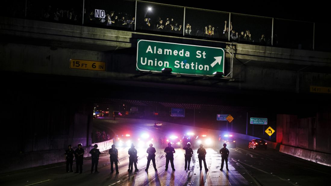 Trump Asked Supporters to Take to the Streets. This Was the Sad Result.