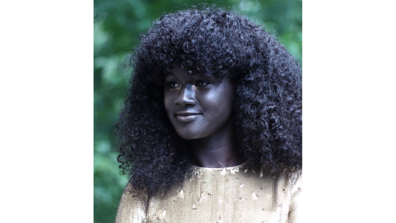 Diop says it is not just her dark complexion that makes work as a colored model challenging, but also her hair. 