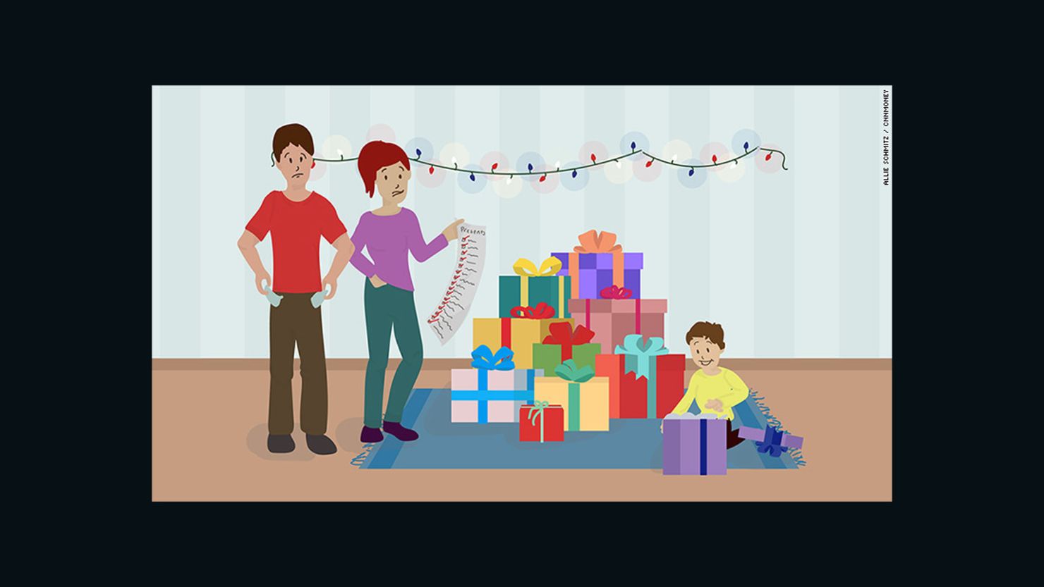 parents holiday spending