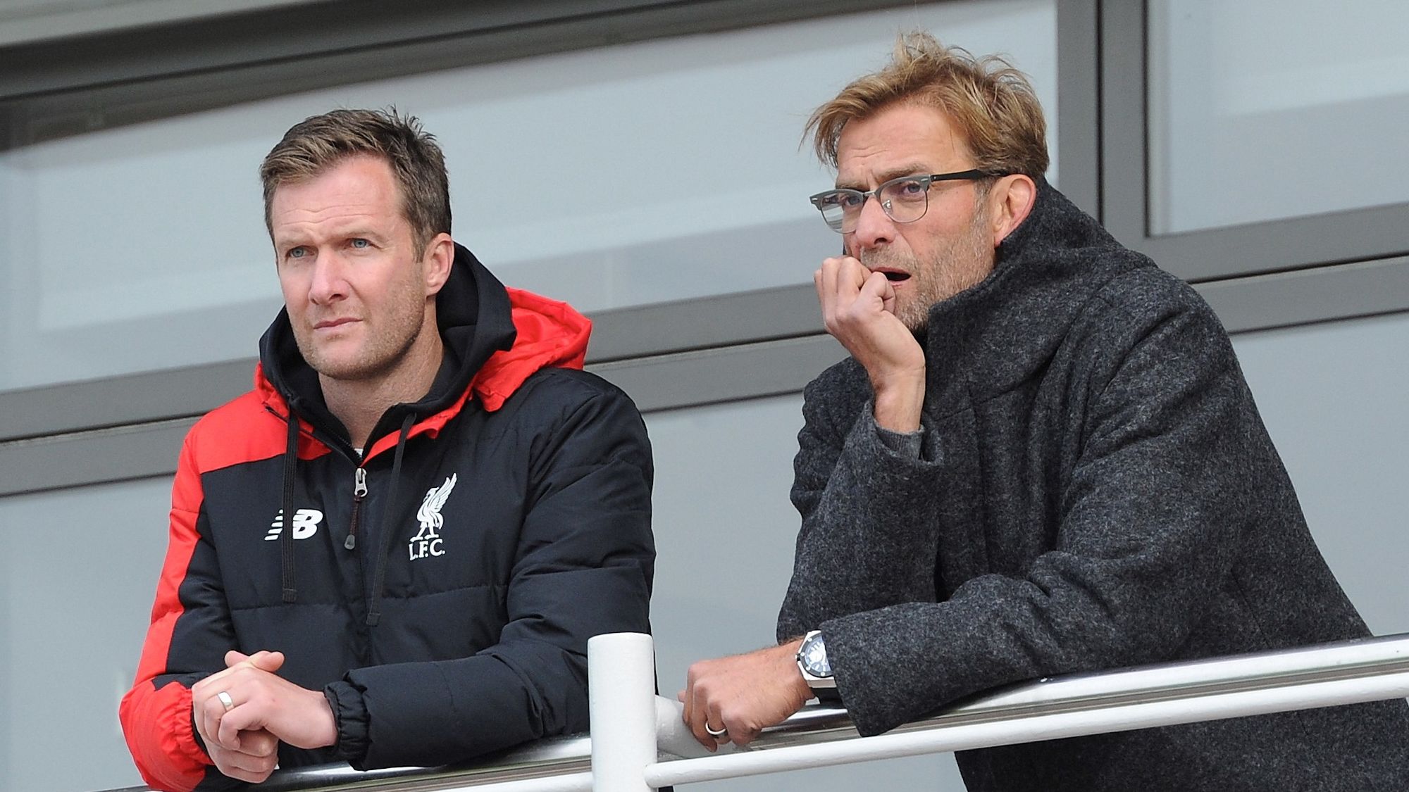 Alex Inglethorpe and Liverpool manager Jurgen Klopp enjoy a close working relationship.
