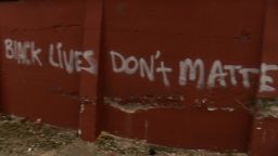 Anti-black lives matter graffiti went up by a local Durham, NC restaurant.