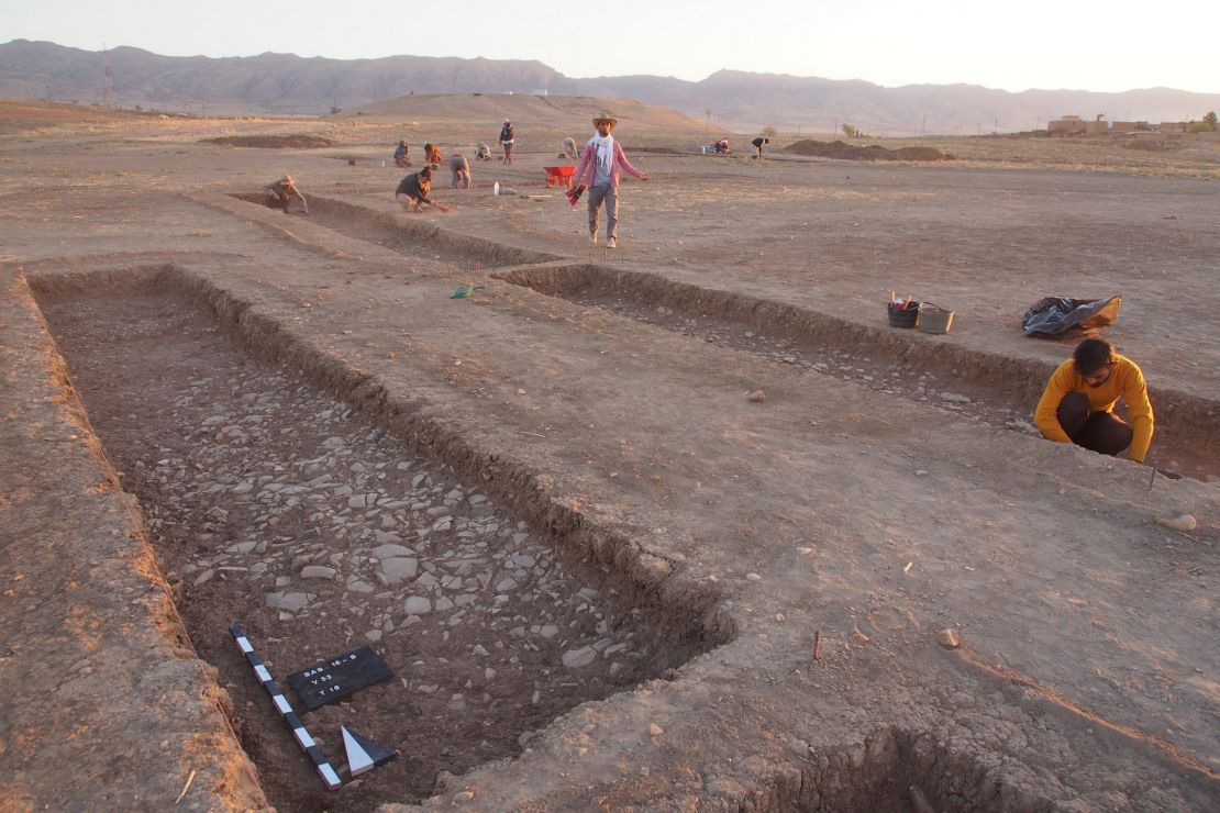 The city, which has only been partially excavated, measures around 1,000 meters by 500 meters.