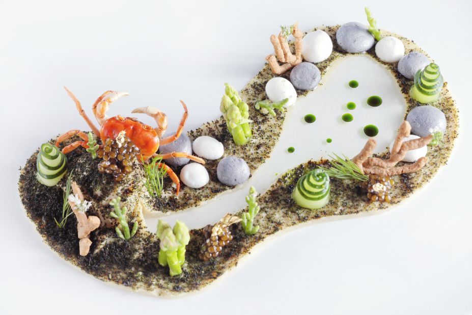 A newly minted Michelin-star restaurant, VEA dishes feature globally inspired flavors and exquisite presentation.