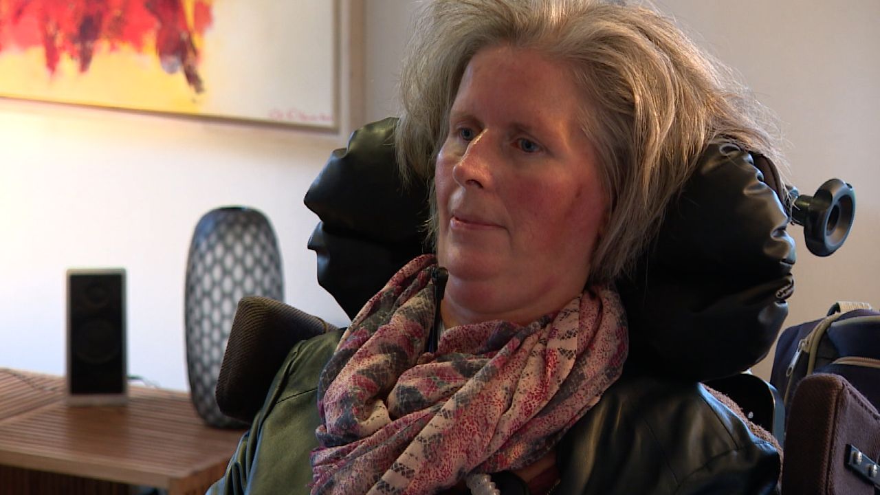 Hanneke de Bruijne of the Netherlands was diagnosed with ALS in 2008.