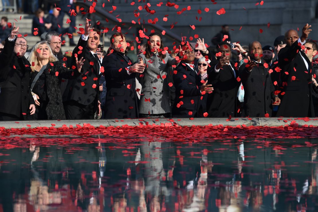 The annual Armistice Day service honors those who lost their lives during times of war.