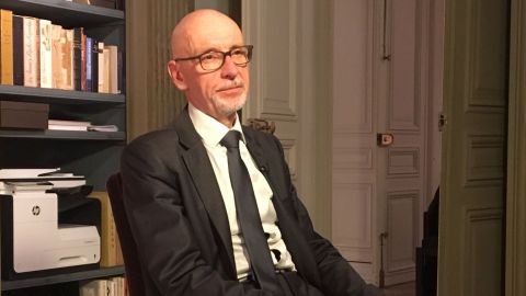 Georges Salines leads one of the support groups set up to help thos affected by the Paris attacks.