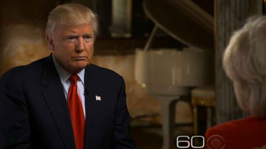 trump 60 minutes cbs news