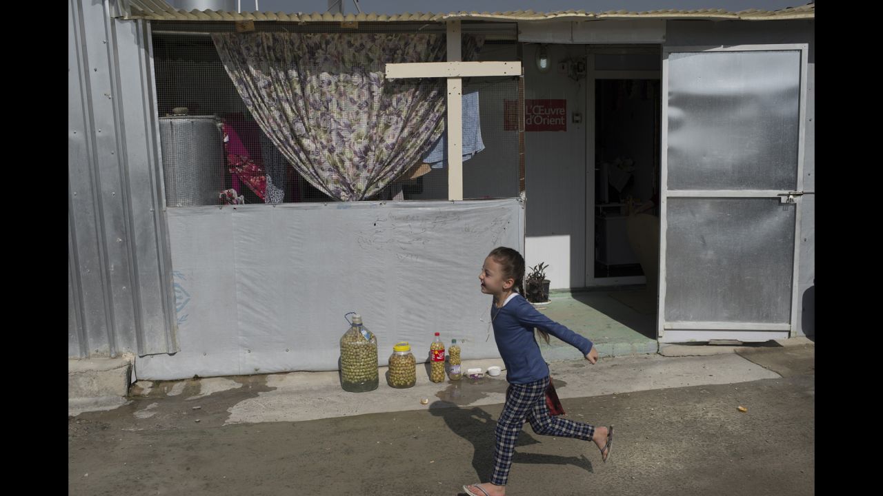 Nearly 6,000 Christian Iraqis are living in a camp in the Kurdish city of Irbil after ISIS forced them from their hometowns.