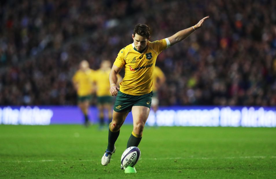 Bernard Foley's boot once again tormented Scotland -- this the late conversion to seal a win for the Wallabies.
