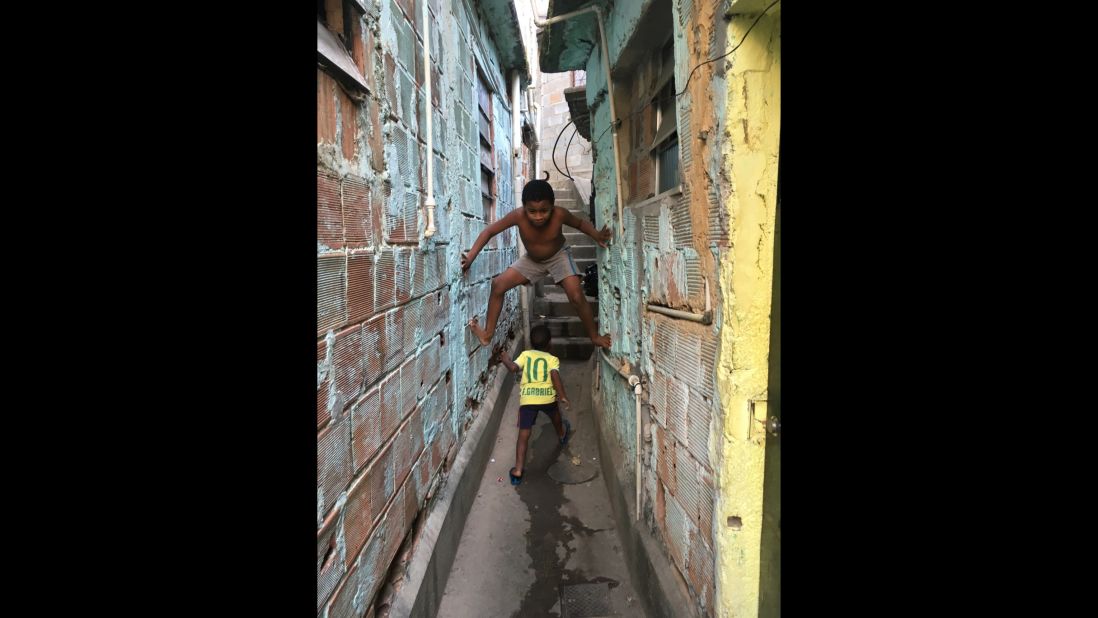 Higino said she tried to capture every element of her slum, from the cold buildings to the children playing through the alleys. <br /><br />"I show a bit of everything with my photos. I did not want to hide anything because I wanted people to really learn about my community," she said.