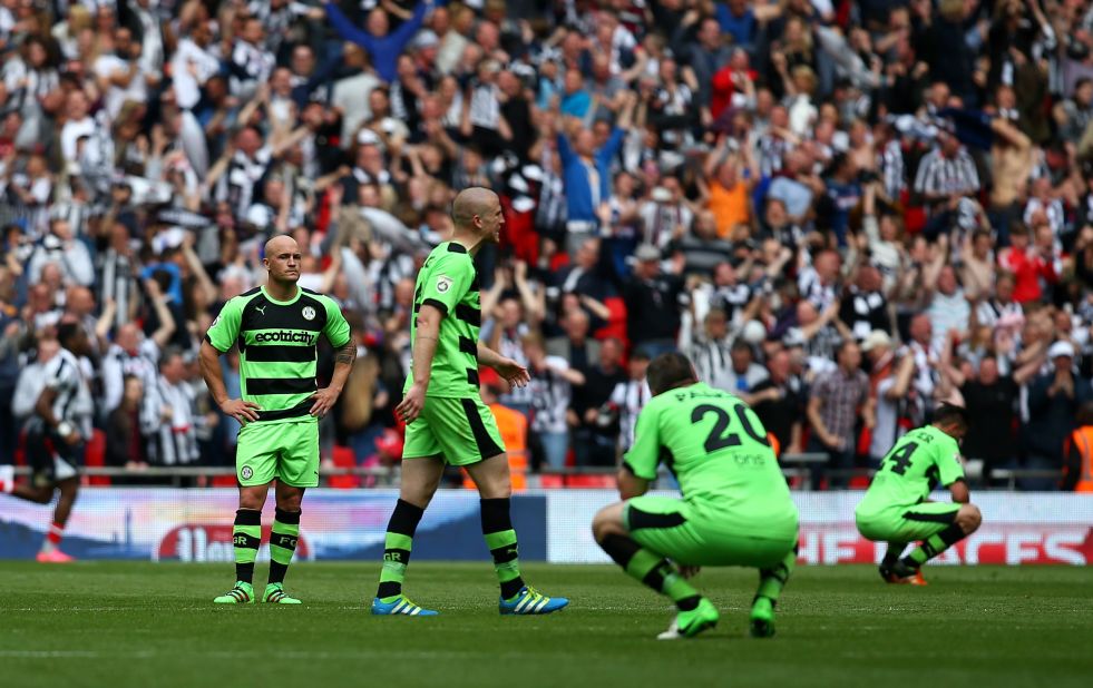 Despite narrowly failing to gain promotion out of the National League last year, Forest Green had more luck this season. A 3-1 play-off victory over Tranmere Rovers ended a 19-year spell playing in the fifth tier of English football. <br />