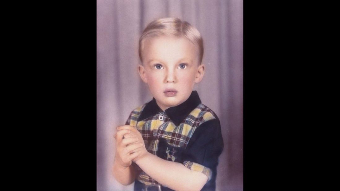 Trump at age 4. He was born in 1946 to Fred and Mary Trump in New York City. His father was a real estate developer.