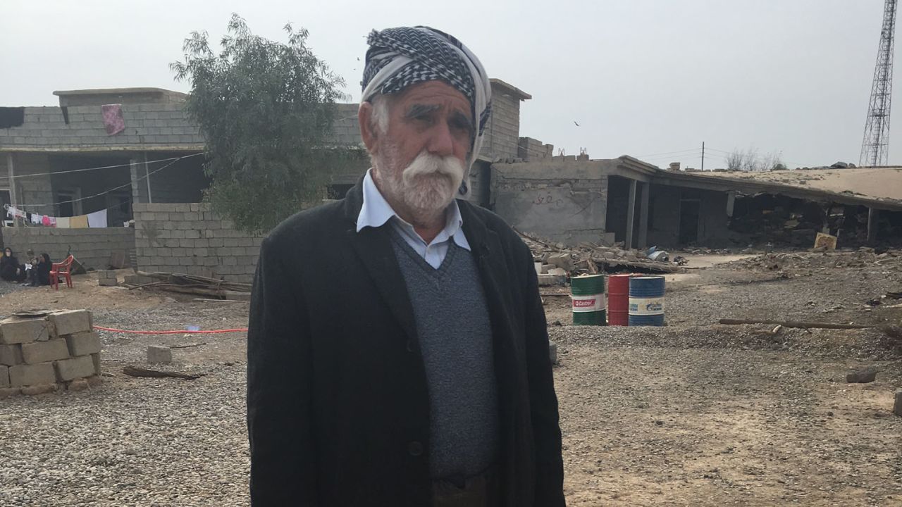 Hamid Merza lost his 40-year-old son to a mine. 