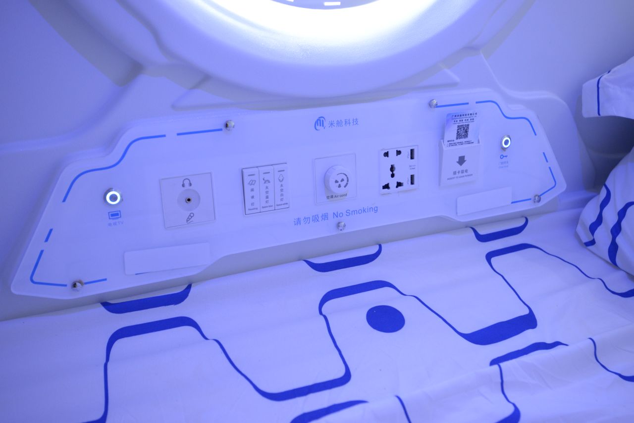 The pods boast mod cons often not available in normal cage homes.