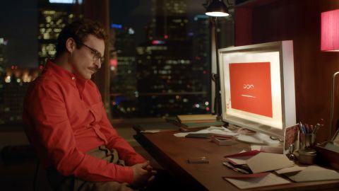 In the film "Her," Theodore Twombly (Joaquin Phoenix) is a lonely introvert who starts a relationship with an operating system named Samantha (Scarlett Johansson). They engage in phone sex, and she sends a sexual surrogate named Isabella to further their relationship.