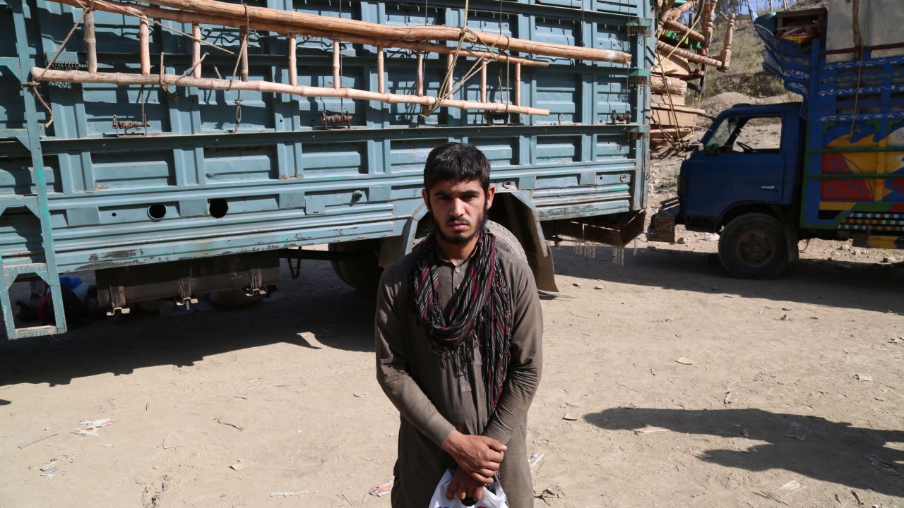 Mujira Rahman, 20, is no stranger to life on the road. He has moved back and forth between Pakistan and Afghanistan since he was a child but this time is different, now he has no choice.